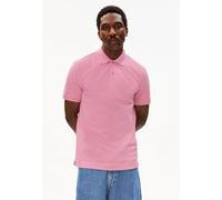 ARMEDANGELS MAARIO Herren Polo aus Bio-Baumwolle washed berry M