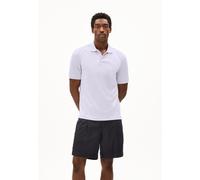 ARMEDANGELS MAARIO - Männer Regular Fit Poloshirt - lila M soft lilac