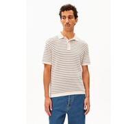 ARMEDANGELS MAARIO KNIT Herren Strickpoloshirt aus 100% Bio-Baumwolle pure-claystone S