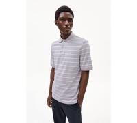 ARMEDANGELS MAARIO STRIPES - Herren Polo T-Shirt aus Bio-Baumwolle misty morning-broken white M