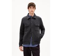 MAARK STRICK-OVERSHIRT | Bio-Baumwoll-Mix - grau (M)