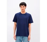 MAARKOS | T-Shirt aus Bio-Baumwoll Mix - blau (L)