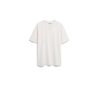 ARMEDANGELS MAARKOS DENIM BLEND Herren T-Shirt aus recyceltem Baumwoll Mix blue L