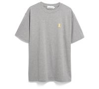 ARMEDANGELS MAARKOS DETOX Herren T-Shirt aus Bio-Baumwolle silver melange M