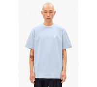 ARMEDANGELS T-Shirt MAARKOS GMT DYE BIKE hellblau | M