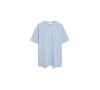 ARMEDANGELS T-Shirt MAARKOS GMT DYE BIKE hellblau | S