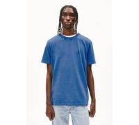 ARMEDANGELS MAARKOS GMT DYE - Männer Relaxed Fit T-Shirt - blau S