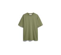 Armedangels T-Shirt MAARKOS Relaxed Fit Bio-Baumwoll-Mix Oliv Größe M