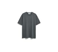Armedangels - MAARKOS HEAVY WEIGHT T-SHIRT space steel - Gr. - L
