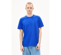 ARMEDANGELS MAARKOS Herren Heavyweight T-Shirt aus recyceltem Baumwoll Mix dynamo blue S