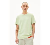 Herren Midweight T-Shirt aus recyceltem Baumwoll Mix MAARKOS Relaxed Fit Green Ash