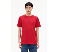 ARMEDANGELS MAARKOS - Männer Relaxed Fit T-Shirt - rot L scarlet red