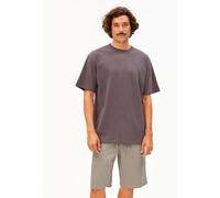 ARMEDANGELS MAARKOS Herren T-Shirt aus Baumwoll-Mix granit M