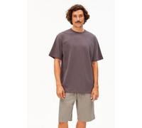 ARMEDANGELS MAARKOS Herren T-Shirt aus Baumwoll-Mix granit XXL