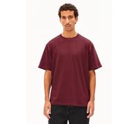 ARMEDANGELS T-Shirt MAARKOS rot | S