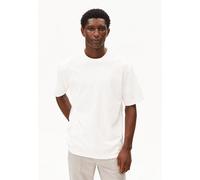 Armedangels Relaxed Fit T-Shirt aus Bio-Baumwoll-Mix Modell 'MAARKOS' in Weiss, Größe XXL