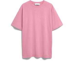 Armedangels Maarkos Linen Blend Herren T-Shirts rosa Größe L Lifestyle Kühlend