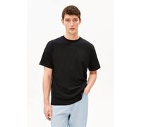 ARMEDANGELS MAARKOS LINEN Herren T-Shirt aus Baumwoll-Leinen-Mix black XXL