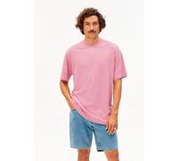 MAARKOS LEINEN-MIX T-SHIRT | Leinen-Mix - pink (L)