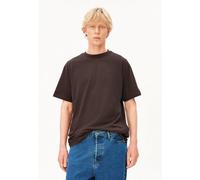 Armedangels Herren Maarkos Mid Weight T-Shirt (Größe L, braun)