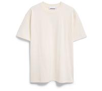Armedangels T-Shirt Maarkos Mid Weight Herren aus Bio-Baumwolle Relaxed Fit Weiß (Oatmilk) L
