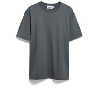 ARMEDANGELS - Maarkos Mid Weight - T-Shirt, Gr. S, grau (SpaceSteel)