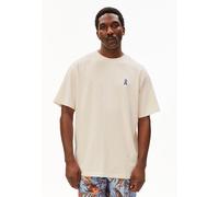 Armedangels - T-Shirt - Maarkos beige - Gr. - L