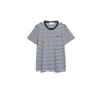 ARMEDANGELS MAARKOS POCKET STRIPES - Herren T-Shirt aus Bio-Baumwolle night sky-broken white XL