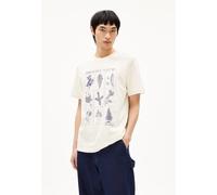 ARMEDANGELS MAARKOS PRESERVE Herren Heavyweight T-Shirt aus recyceltem Baumwoll Mix pure XXL