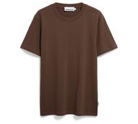 ARMEDANGELS MAARKOS - Männer Relaxed Fit T-Shirt - braun L tree shade