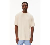 Armedangels Herren Maarkos Waffle T-Shirt (Größe S, weiss)
