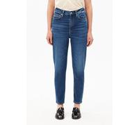 MAIRAA MOM JEANS | recycelter Baumwoll-Mix Comfort Stretch - blau (28-34)