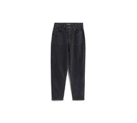 MAIRAA MOM JEANS | recycelter Baumwoll-Mix Comfort Stretch - schwarz (33-34)