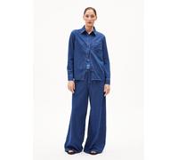 ARMEDANGELS KELAANI - Frauen Loose Fit Webhosen - blau L varese