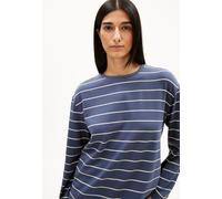MARYNAA FINE STRIPE |Longsleeve Bio-Baumwoll Mix - mehrfarbig (XS)