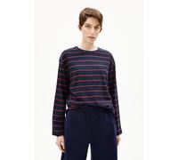 MARYNAA FINE STRIPE | Longsleeve Bio-Baumwoll Mix - mehrfarbig (L)