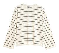 ARMEDANGELS Damen Longsleeve aus Bio-Baumwoll Mix MARYNAA FINE Stripe Loose Fit