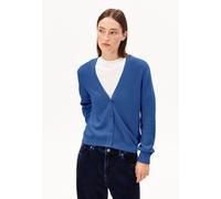 MENAAL LINKS LINKS STRICKJACKE | 100% Bio-Baumwolle - blau (XL)