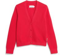 Armedangels Menaal Links Links Damen Freizeitjacke, Parkas rot Größe XS Lifestyle Hautfreundlich