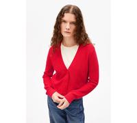 MENAAL LINKS LINKS CARDIGAN | 100% Bio-Baumwolle - rot (S)