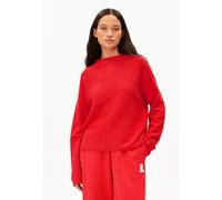 ARMEDANGELS MERINAA Damen Pullover aus Bio-Baumwolle mars red S