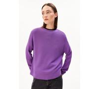 ARMEDANGELS MERINAA LINKS LINKS SWEATER - Frauen Loose Fit Strickpullover - lila XS orchid
