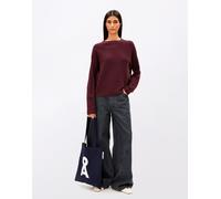 MERINAA LINKS LINKS | Pullover aus Bio-Baumwolle - rot (XS)