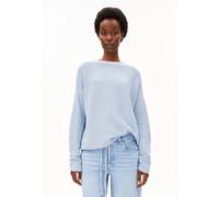 MERINAA LINKS LINKS STRICKPULLOVER | 100% Bio-Baumwolle - blau (XL)