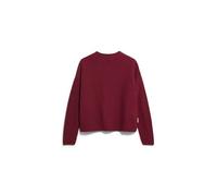 ARMEDANGELS MERINAA LINKS LINKS Damen Strickpullover aus 100% Bio-Baumwolle velvet red L