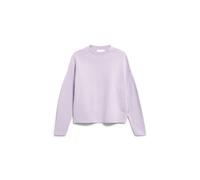 MERINAA LINKS LINKS STRICKPULLOVER | 100% Bio-Baumwolle - lila (M)