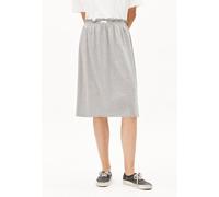 ARMEDANGELS MERLAA - Damen Jerseyrock aus Bio-Baumwolle silver melange M