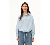 KARIERTE BLUSE MIT KORDELZUG |100% Bio-Baumwolle - mehrfarbig (M)