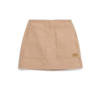 ARMEDANGELS - Women's Workwear Canvas Mini Skirt - Rock, Gr. S, beige (TrueCamel)