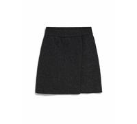 ARMEDANGELS Damen Strickrock aus Bio-Woll Mix DARLAA Regular Fit Steel Melange